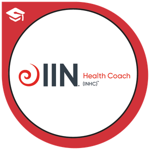 Institute for Integrative Nutrition, certified health coach badge
